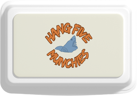 Hang Five Munchies meal box, top