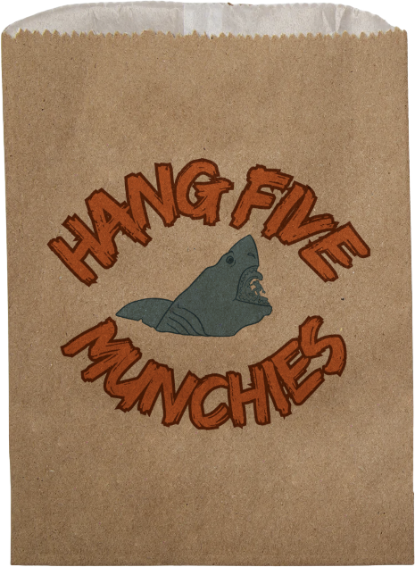Hang Five Munchies fry bag